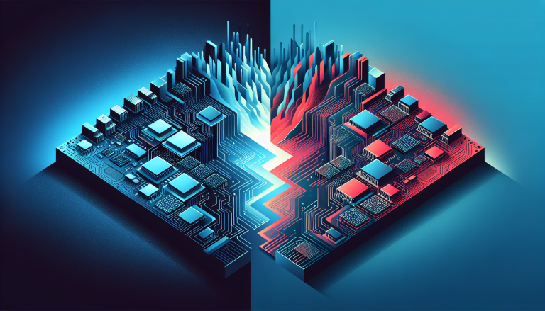 Illustration for: China's DeepSeek AI Model Draws Silicon Valley Praise, Raises Export Control Questions