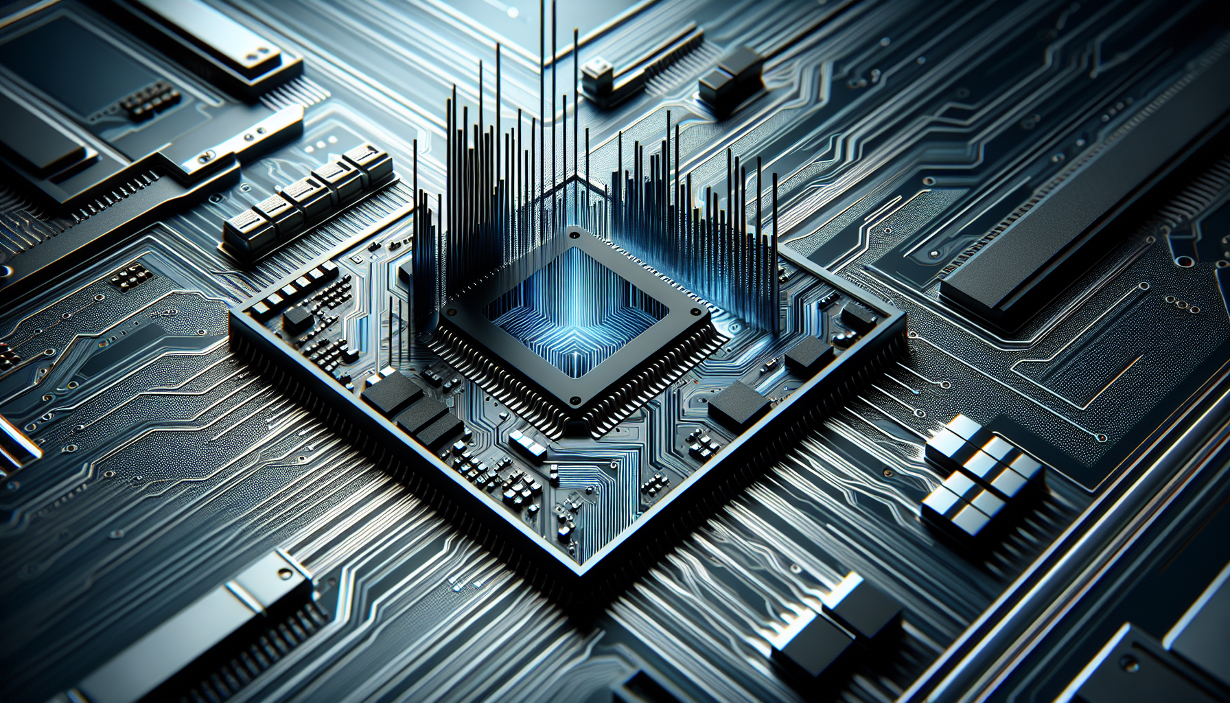 Illustration for: Intel Stock Surges 24% in Best Day Since 1987 Amid AI Turnaround Hopes