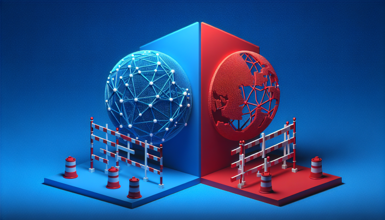 Illustration for: China Blocks Meta's $2B Acquisition of AI Startup Manus