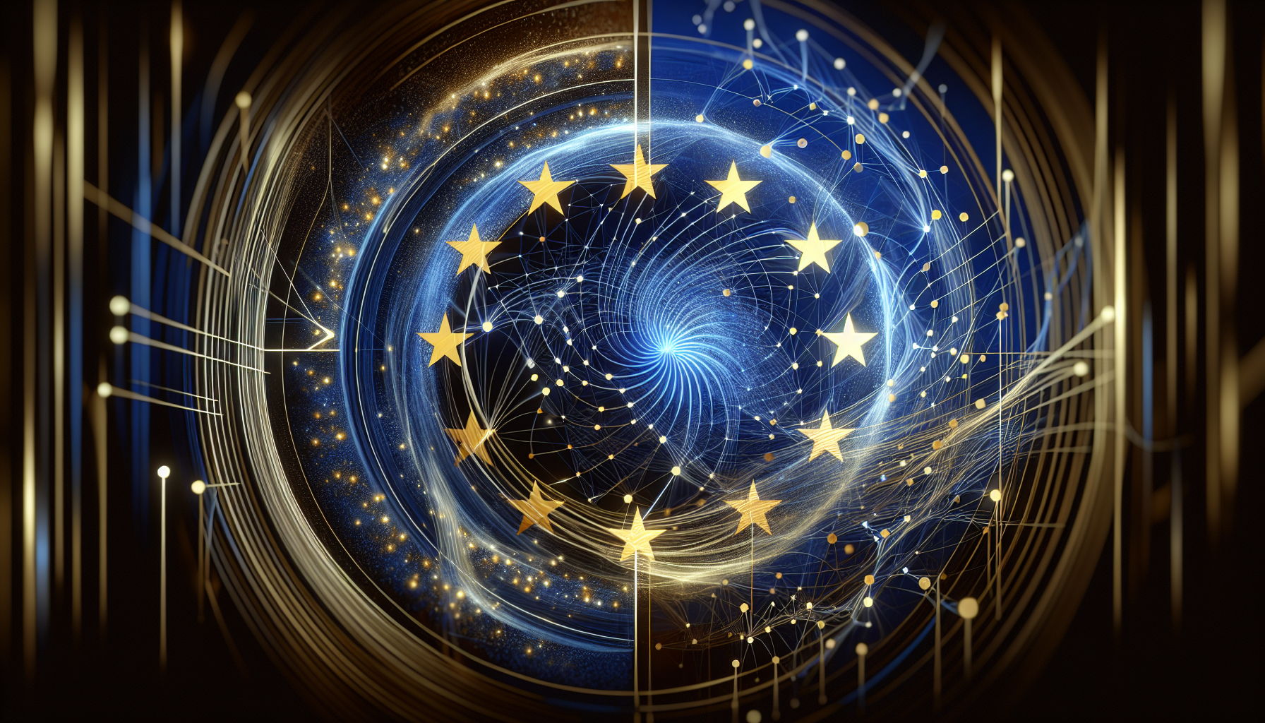 Illustration for: EU Agrees to Scale Back, Delay Parts of AI Act
