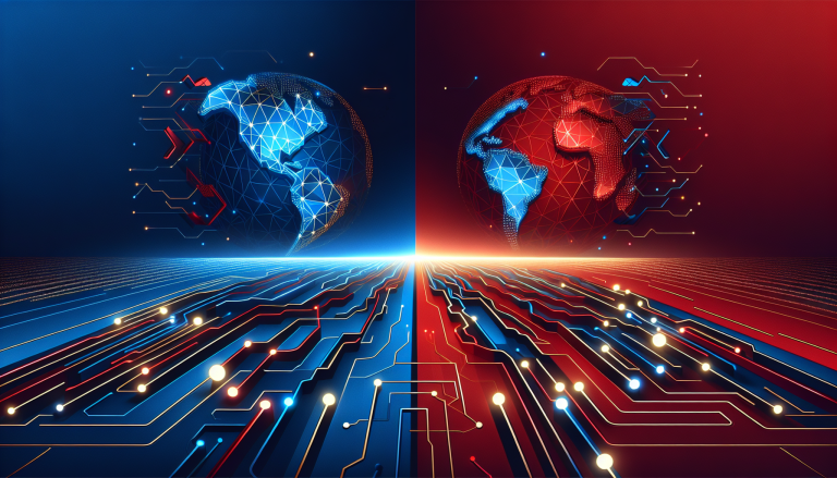 Illustration for: US, China Explore Formal Diplomatic Talks on AI