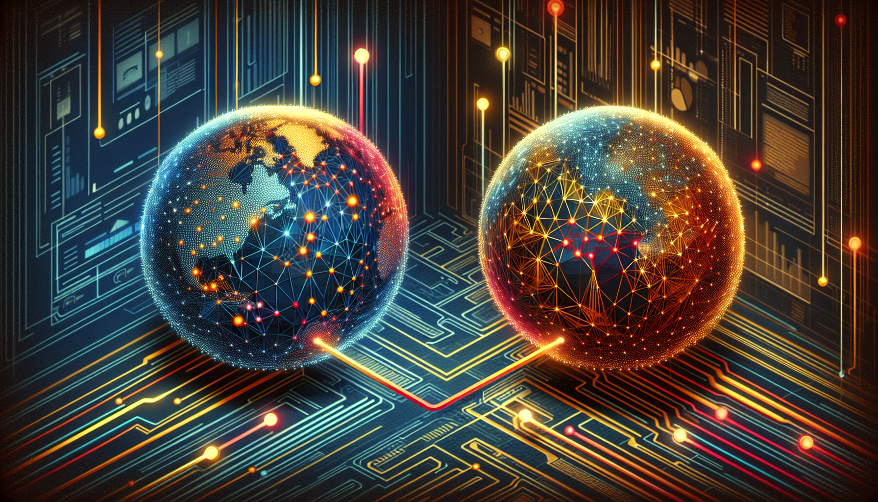 Illustration for: U.S., China Weigh AI Crisis Controls Ahead of Summit