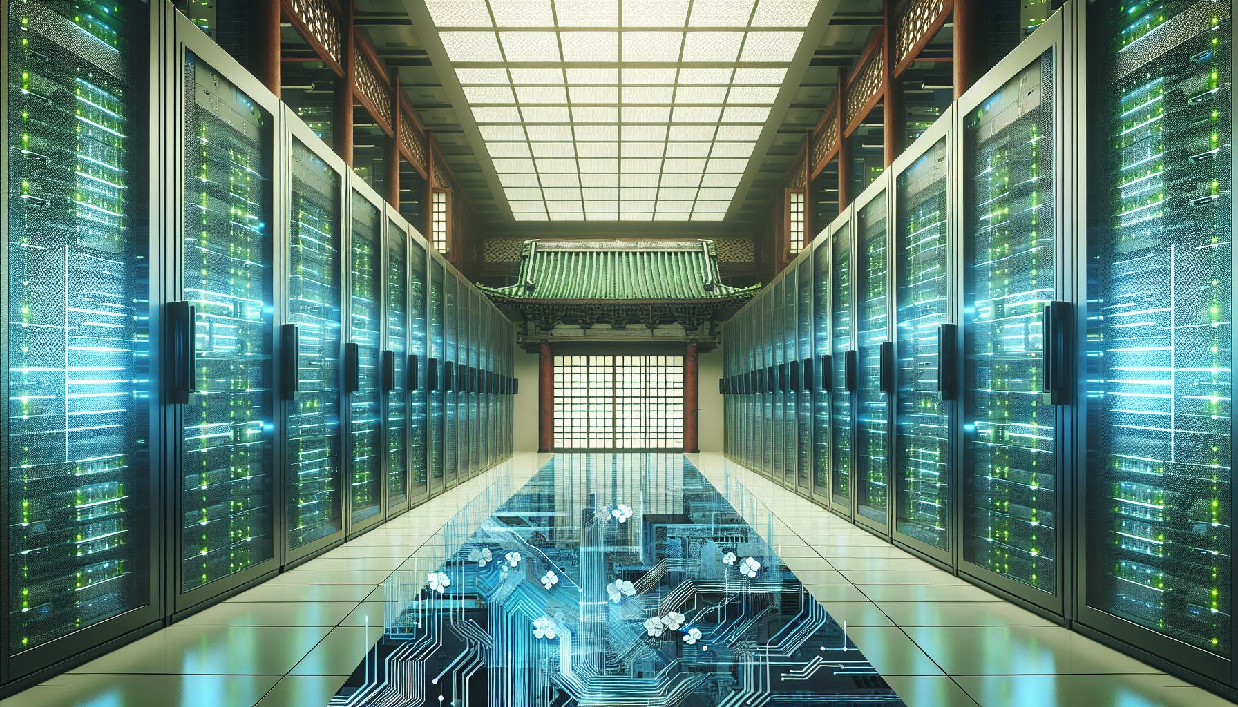 Illustration for: SoftBank, Nvidia in Talks to Build AI Servers in Japan