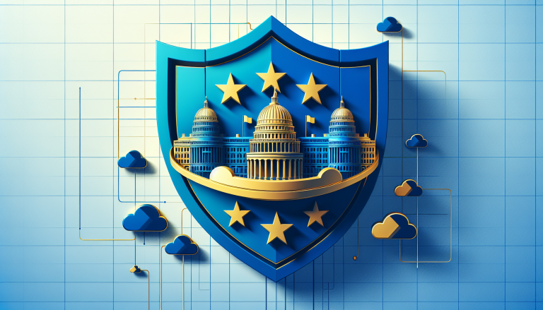 Illustration for: EU Weighs Curbs on US Cloud Firms for Sensitive Government Data
