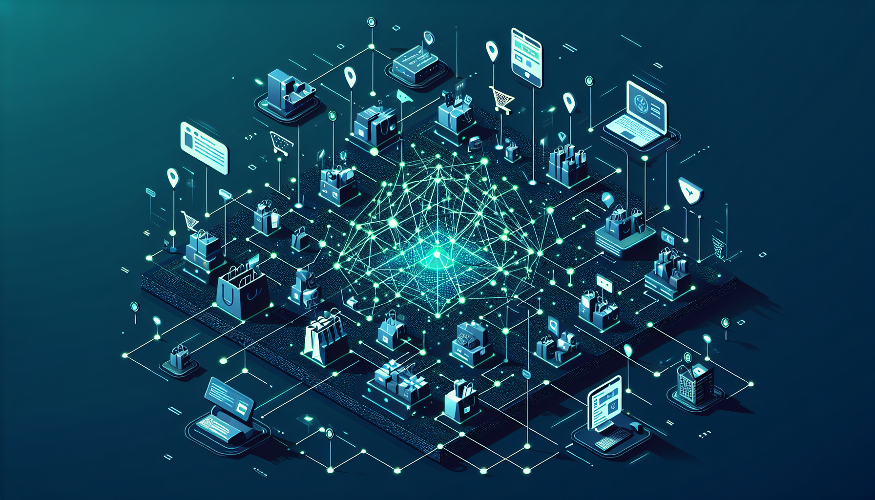 Illustration for: Google, OpenAI Race to Build AI Shopping Agents