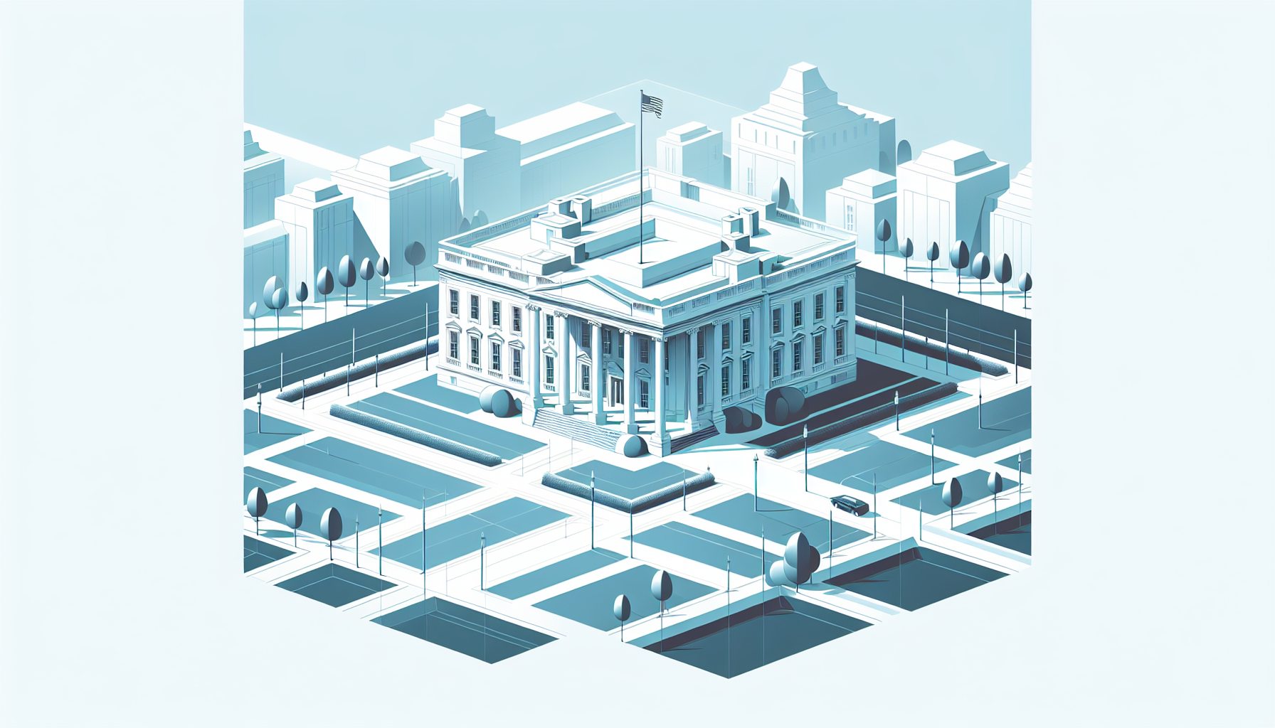 Illustration for: White House Signals Light-Touch Approach to AI Regulation
